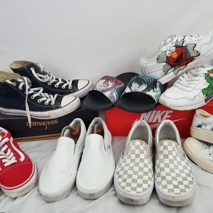 Vans + Converse + Nike shoe Bundle